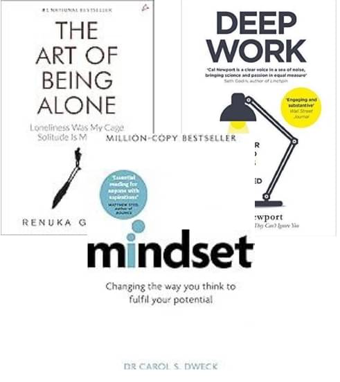     			The Art of Being Alone + Deep Work + Mindset