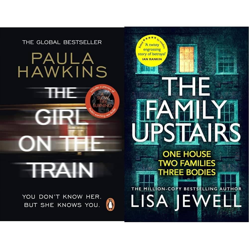 The Girl on the Train & The Family Upstairs By Paula Hawkins & Lisa Jewell The Girl on the Train & The Family Upstairs By Paula Hawkins & Lisa Jewell