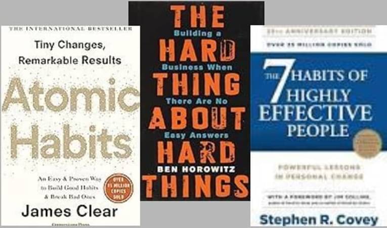 The Hard Thing about Hard Thing + Atomic Habits + The 7 Habits Of Highly Effective People The Hard Thing about Hard Thing + Atomic Habits + The 7 Habits Of Highly Effective People