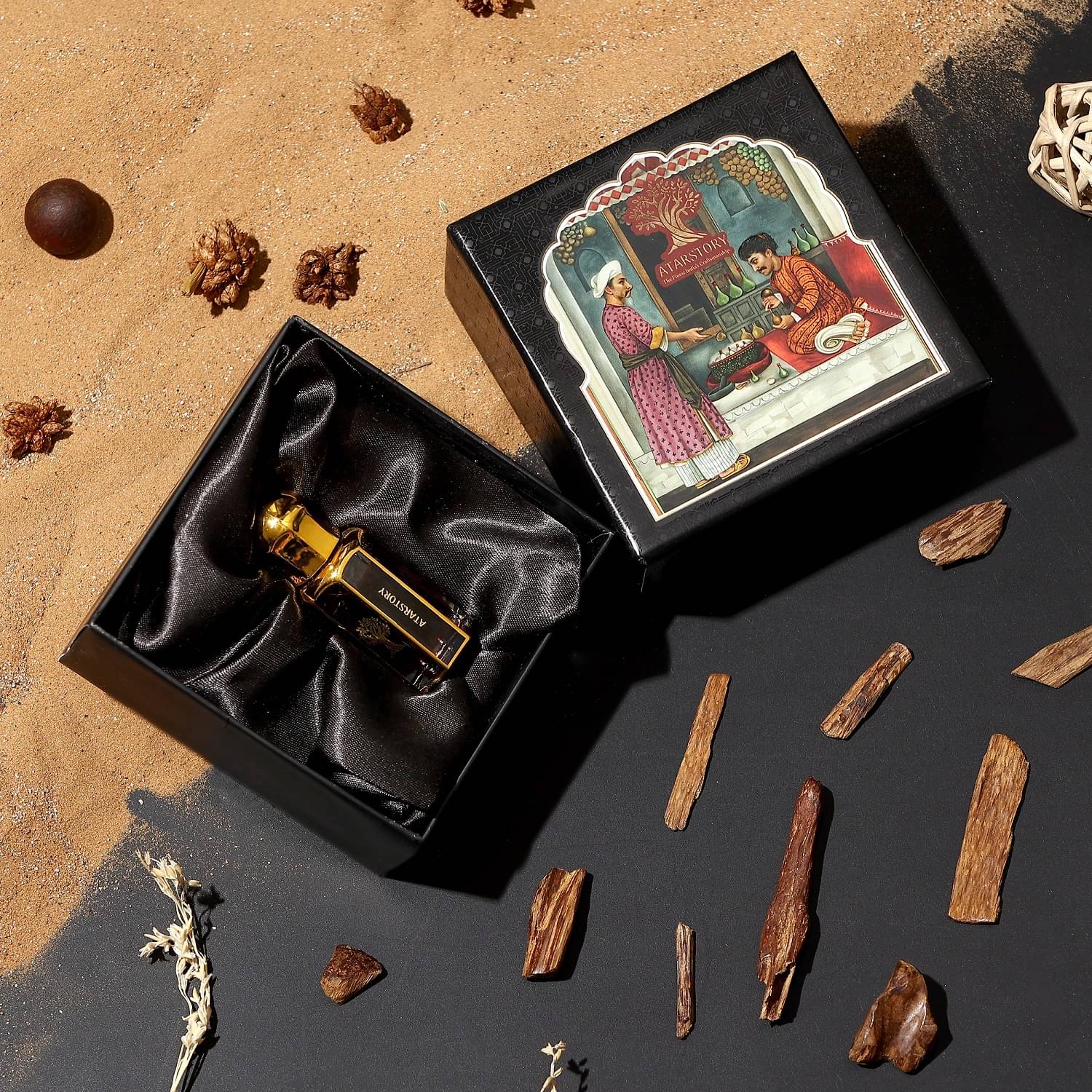 ATARSTORY Desert Oudh Non- Alcoholic 50ml Attar ( Pack of 1 ) ATARSTORY Desert Oudh Non- Alcoholic 50ml Attar ( Pack of 1 )