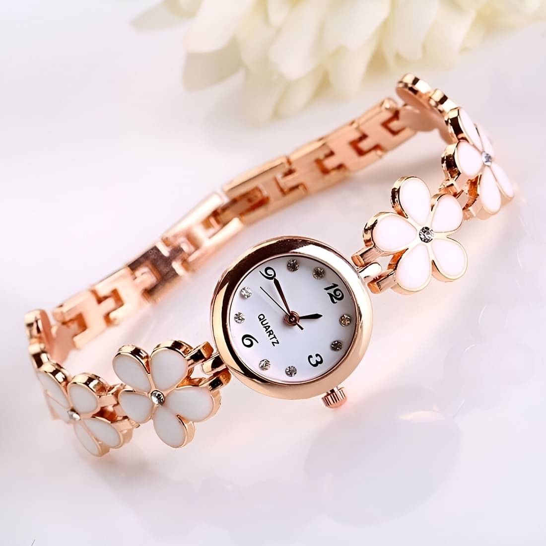     			DECLASSE Rose Gold Metal Analog Womens Watch