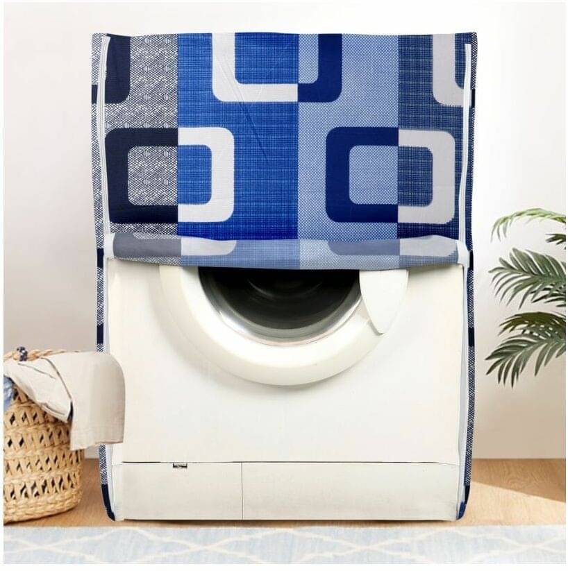 DPA Collection Front Load Washing Machine Cover Compatiable For 8 kg - Blue DPA Collection Front Load Washing Machine Cover Compatiable For 8 kg - Blue