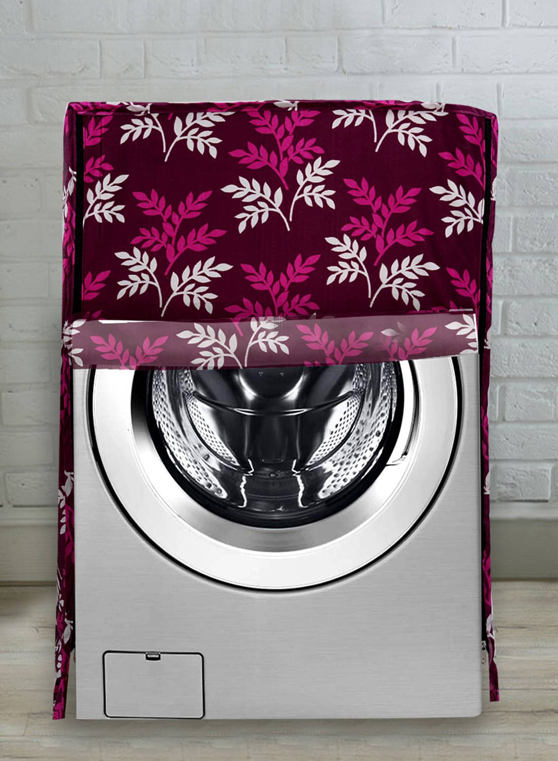 DPA Collection Front Load Washing Machine Cover Compatiable For 8 kg - Pink DPA Collection Front Load Washing Machine Cover Compatiable For 8 kg - Pink