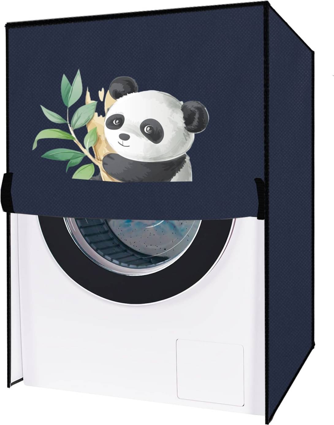     			DPA Collection Front Load Washing Machine Cover Compatiable For 8 kg - Blue