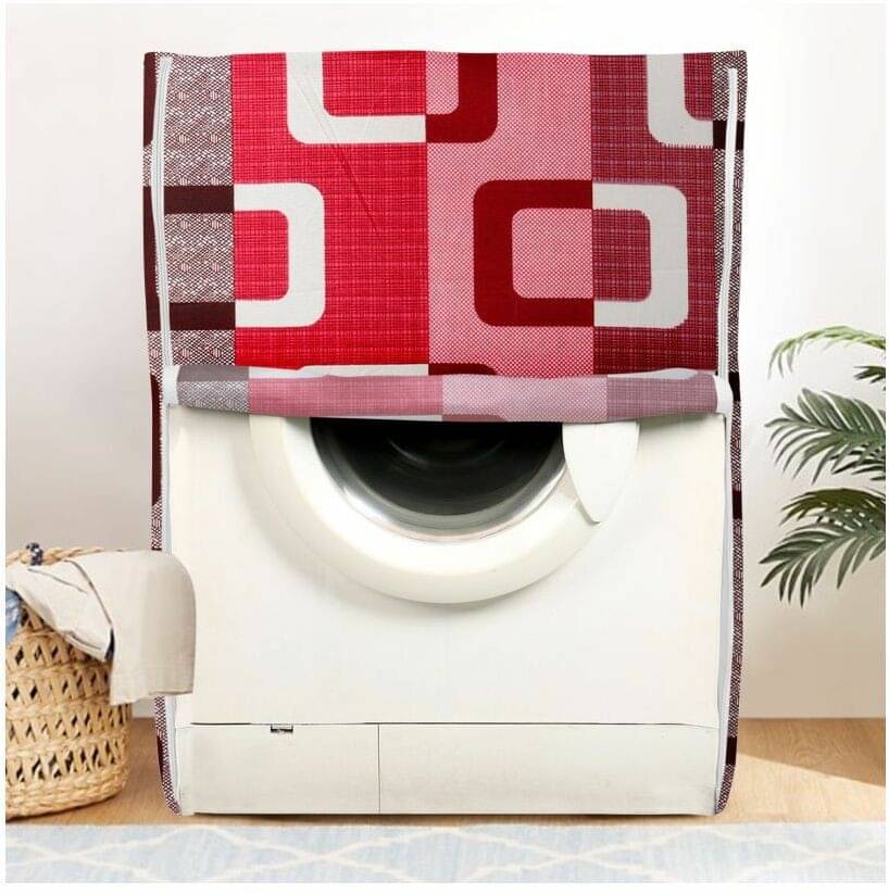 DPA Collection Front Load Washing Machine Cover Compatiable For 8 kg - Brown DPA Collection Front Load Washing Machine Cover Compatiable For 8 kg - Brown