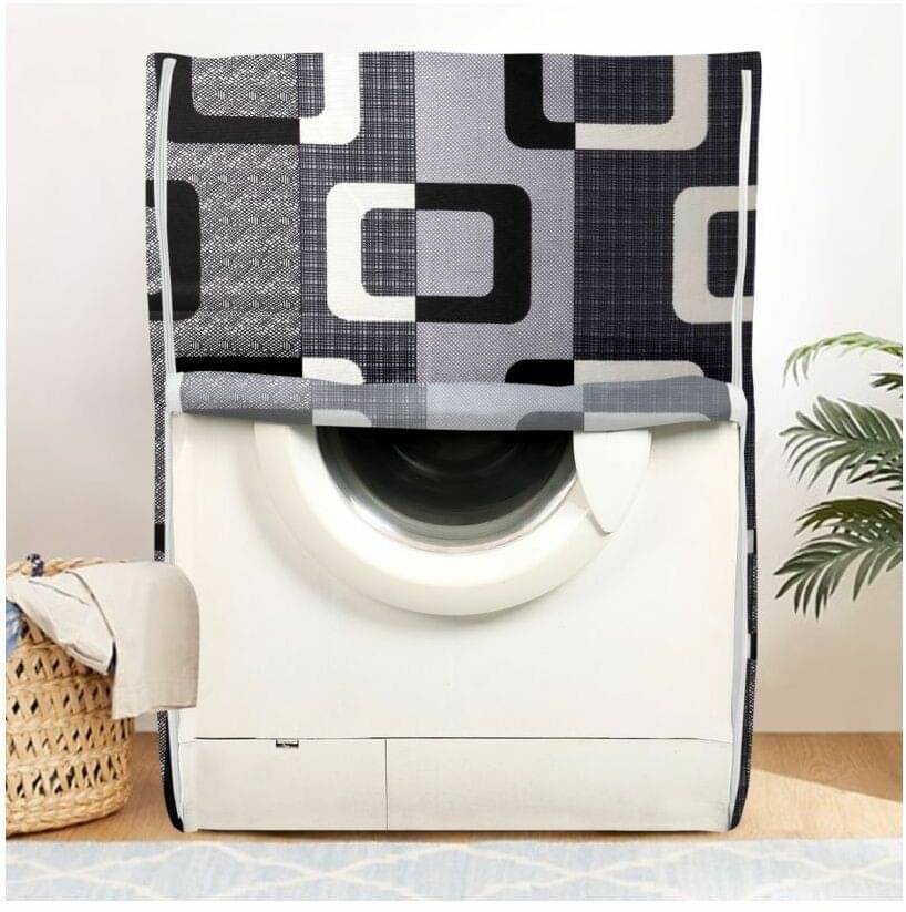 DPA Collection Front Load Washing Machine Cover Compatiable For 8 kg - Maroon DPA Collection Front Load Washing Machine Cover Compatiable For 8 kg - Maroon