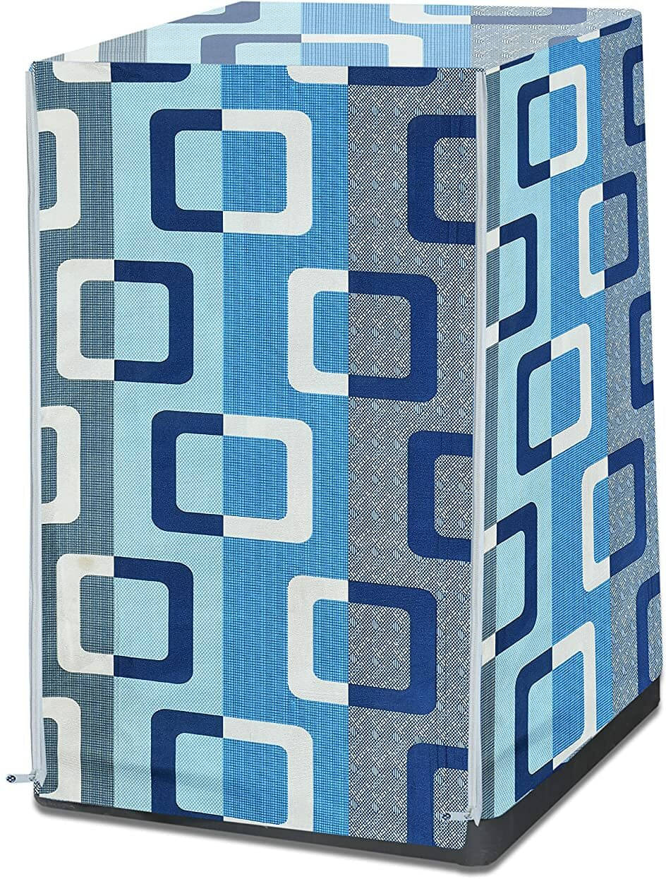     			DPA Collection Front Load Washing Machine Cover Compatiable For 8 kg - Blue