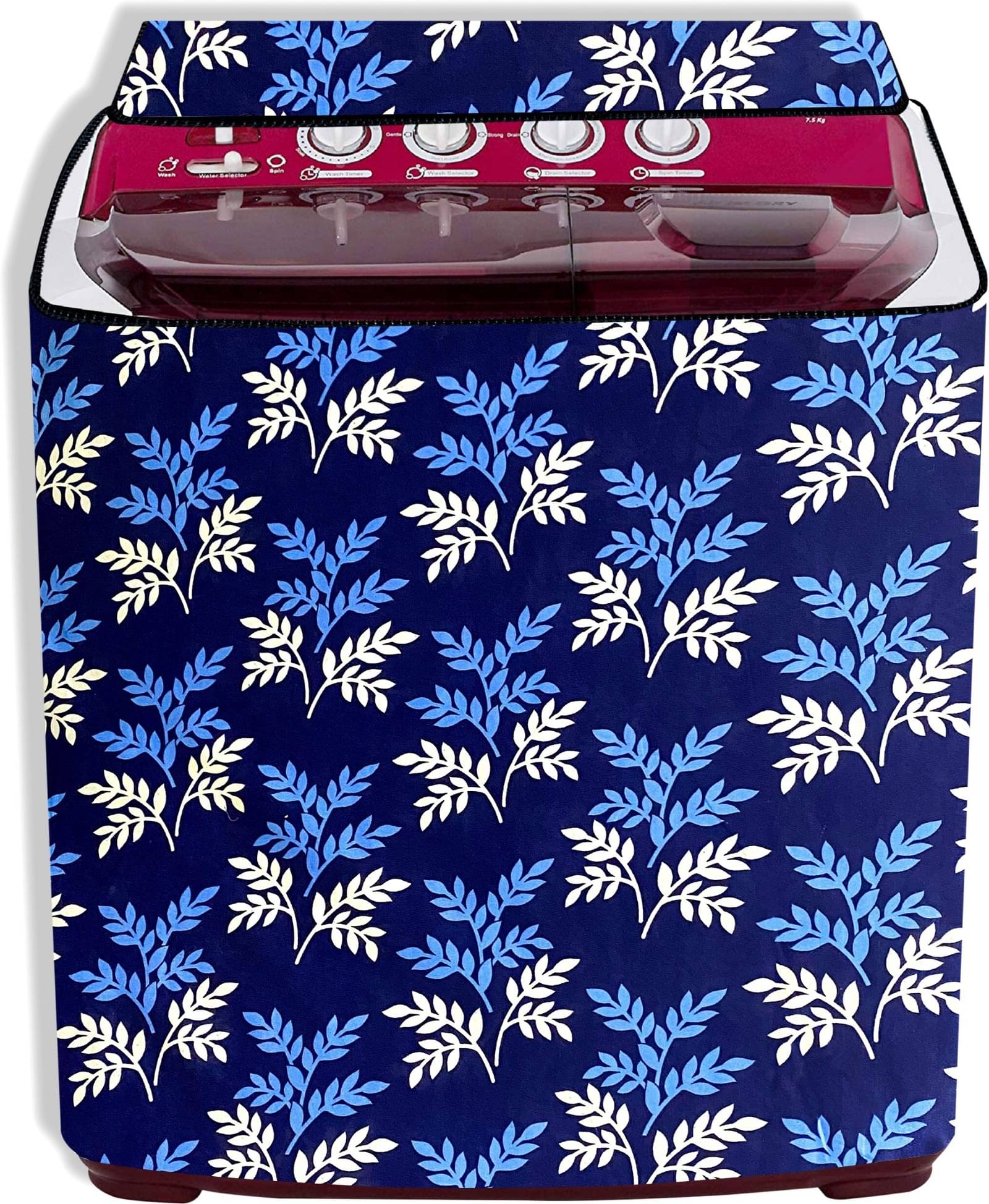 DPA Collection Semi-Automatic Washing Machine Cover Compatiable For 8 kg - Multicolor DPA Collection Semi-Automatic Washing Machine Cover Compatiable For 8 kg - Multicolor