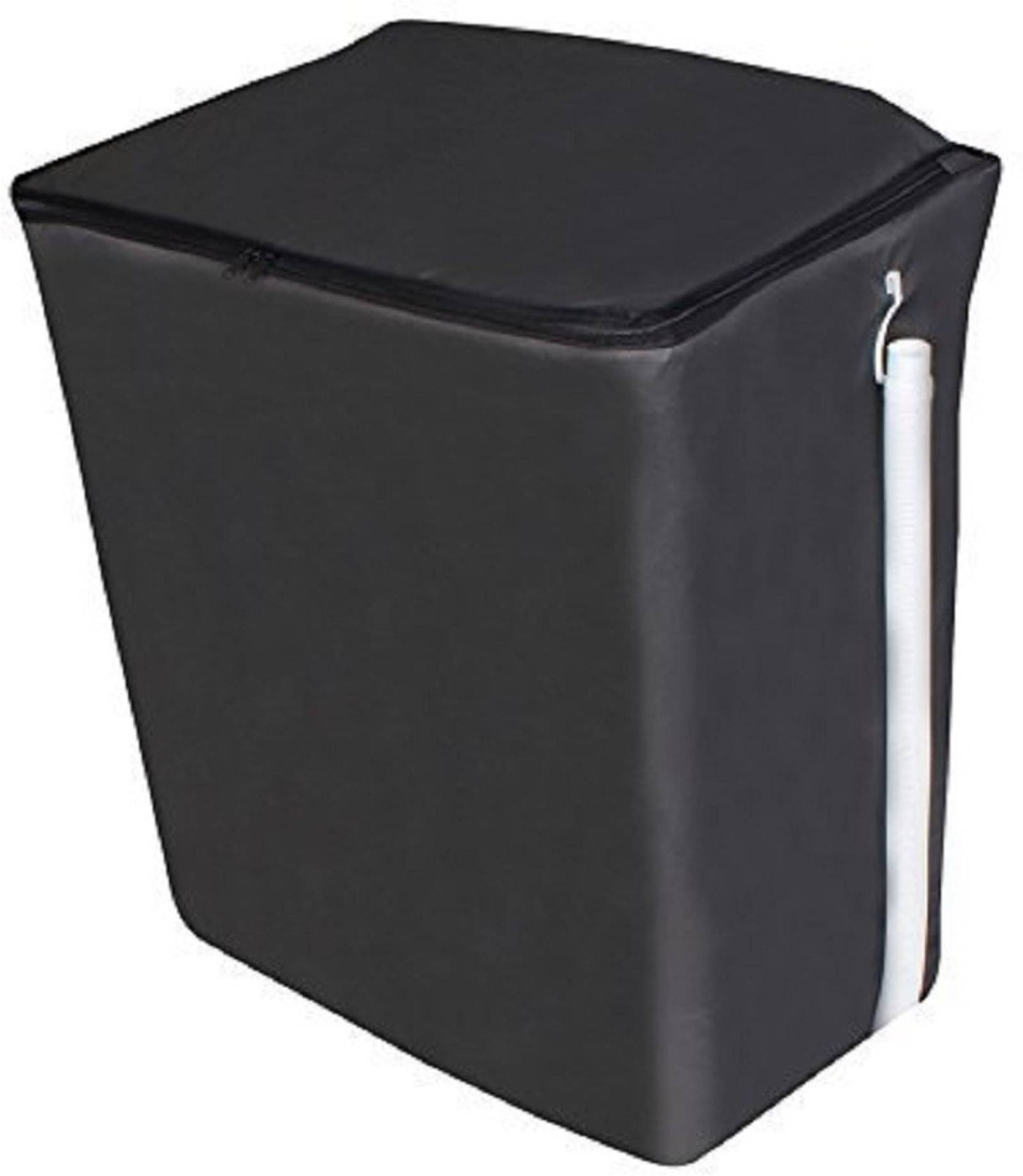 DPA Collection Semi-Automatic Washing Machine Cover Compatiable For 8 kg - Black     			DPA Collection Semi-Automatic Washing Machine Cover Compatiable For 8 kg - Black