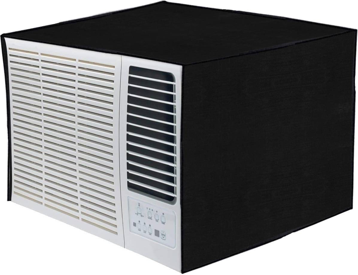 DPA Collection Single Polyester Black AC Cover for Window AC DPA Collection Single Polyester Black AC Cover for Window AC