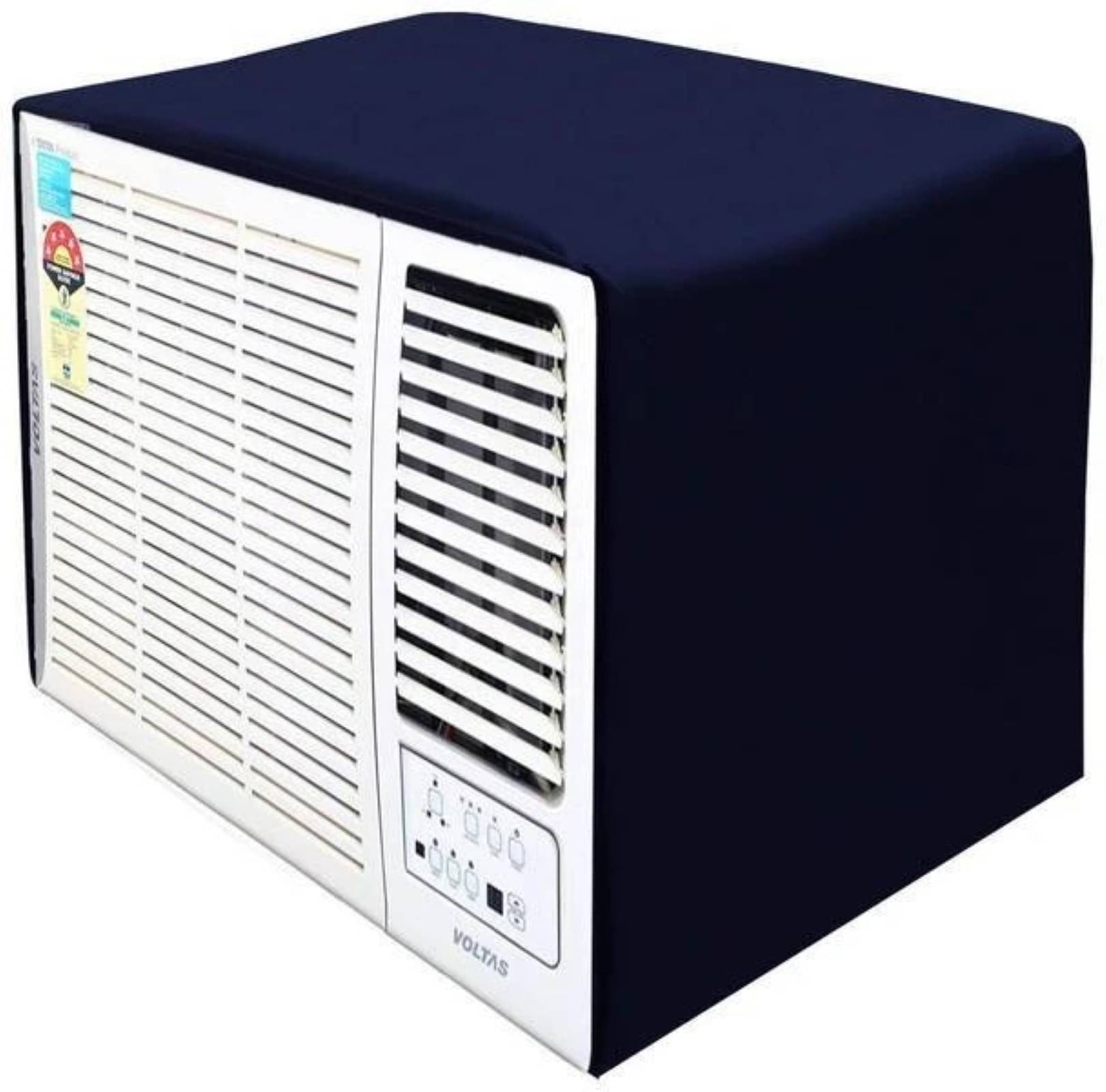 DPA Collection Single Polyester Blue AC Cover for Window AC DPA Collection Single Polyester Blue AC Cover for Window AC