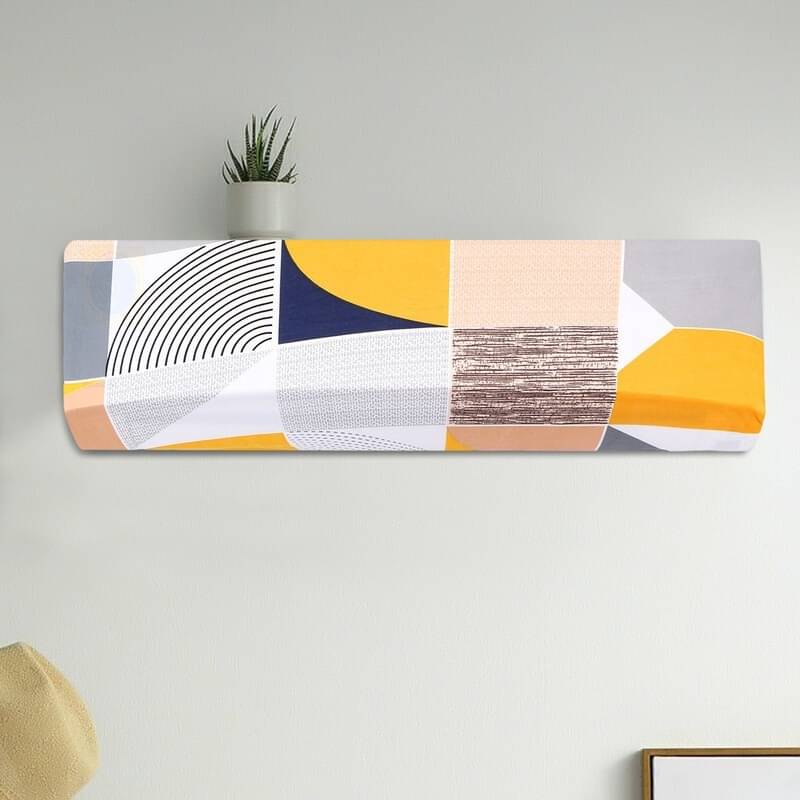     			DPA Collection Single Polyester Orange AC Cover for Split AC