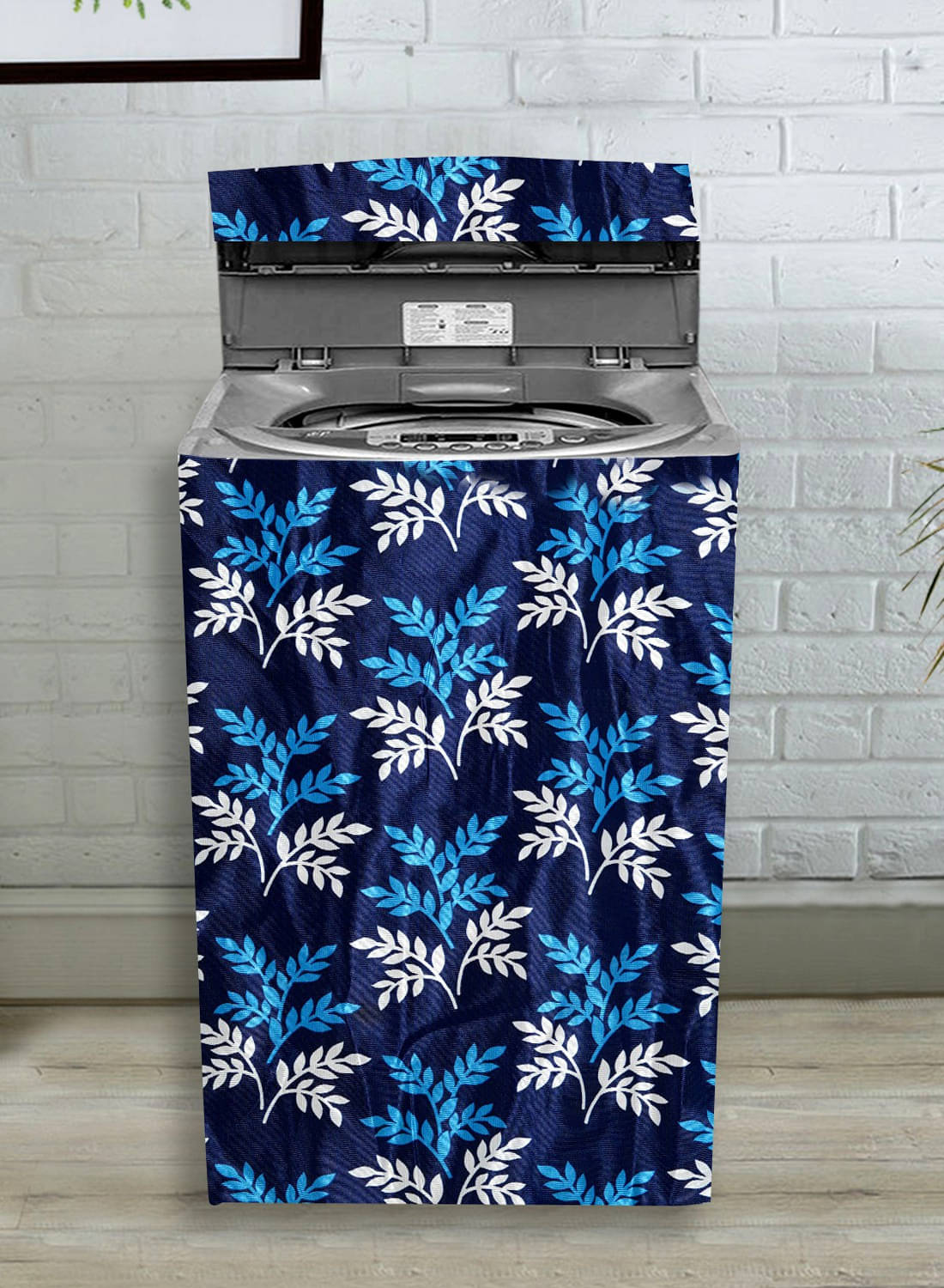 DPA Collection Top Load Washing Machine Cover Compatiable For 8 kg - Blue DPA Collection Top Load Washing Machine Cover Compatiable For 8 kg - Blue