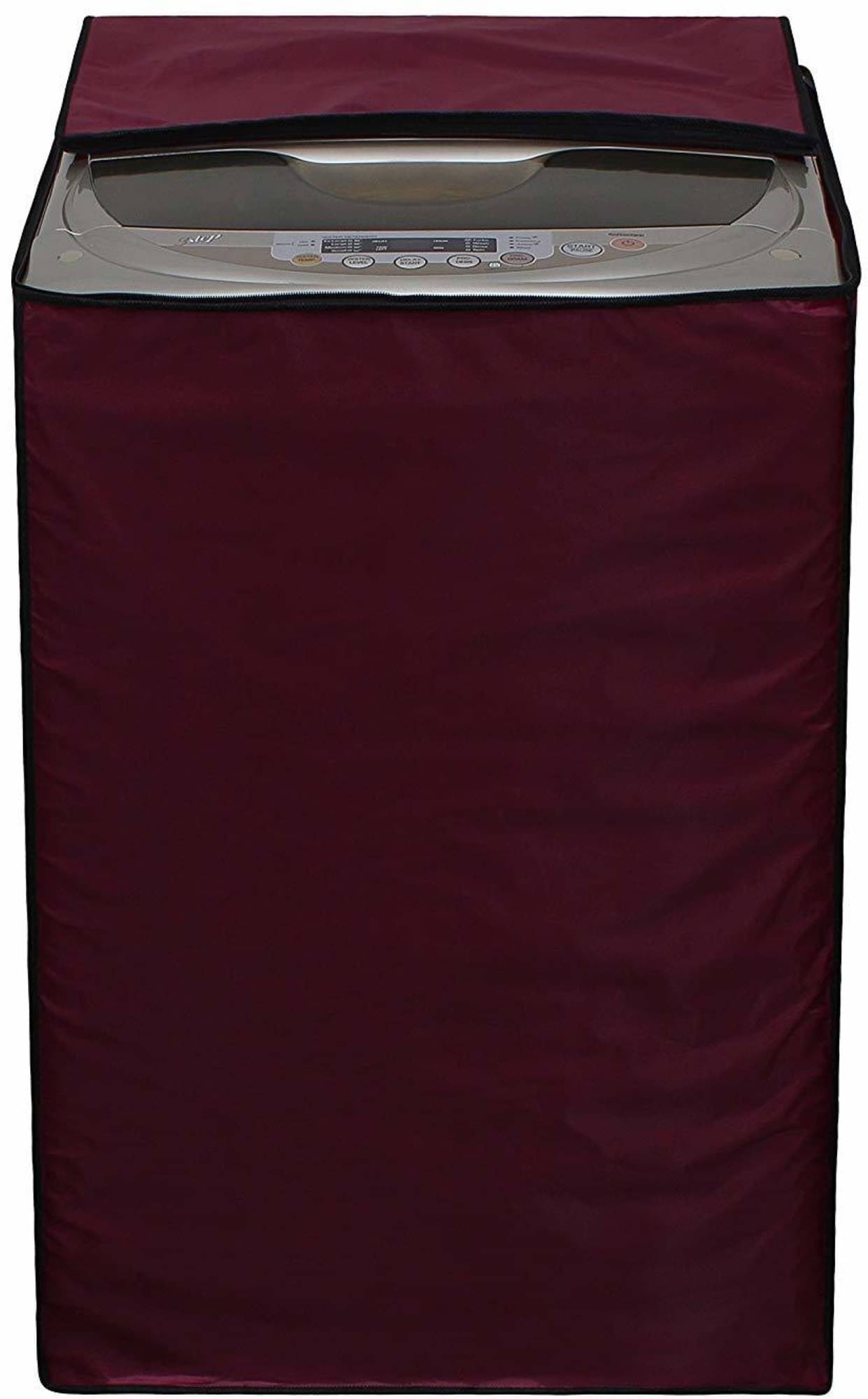 DPA Collection Top Load Washing Machine Cover Compatiable For 8 kg - Maroon DPA Collection Top Load Washing Machine Cover Compatiable For 8 kg - Maroon