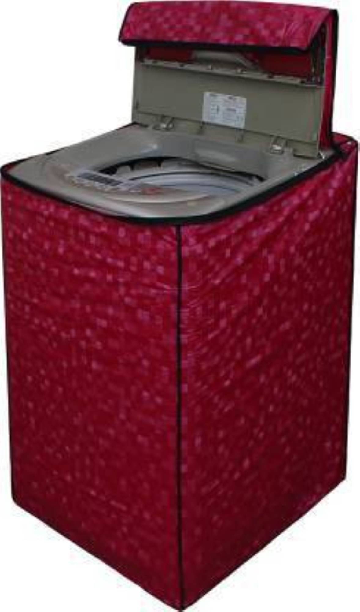 DPA Collection Top Load Washing Machine Cover Compatiable For 8 kg - Maroon DPA Collection Top Load Washing Machine Cover Compatiable For 8 kg - Maroon