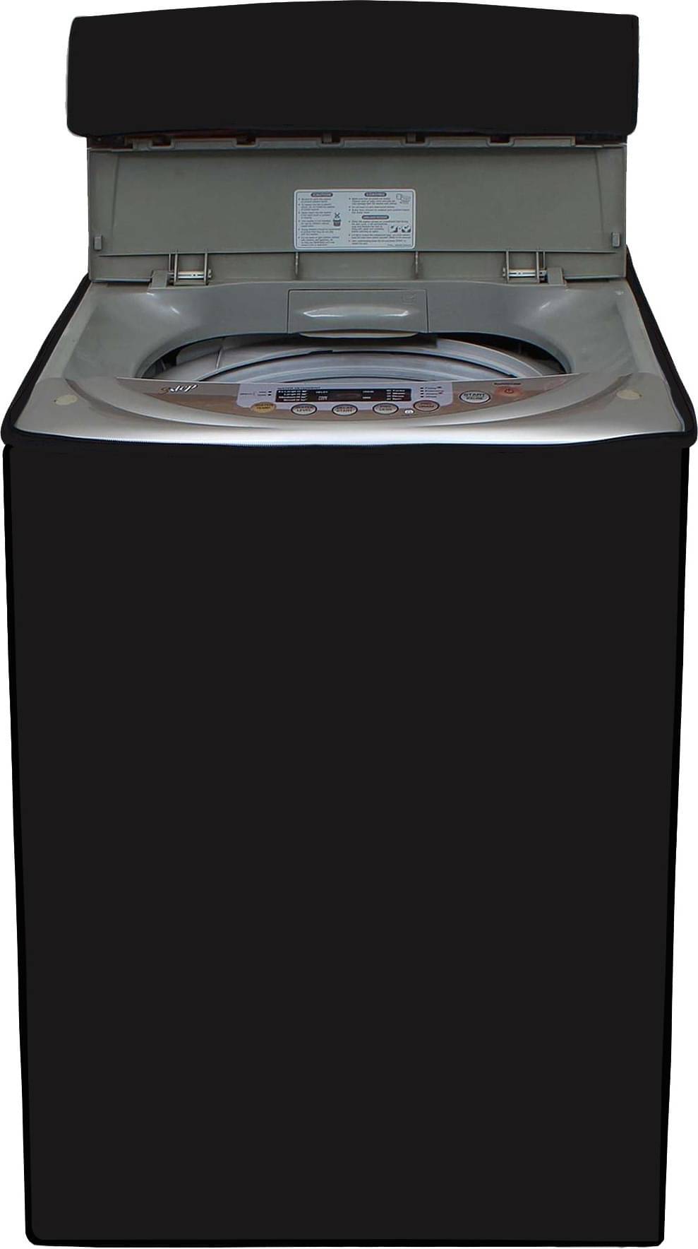     			DPA Collection Top Load Washing Machine Cover Compatiable For 8 kg - Black