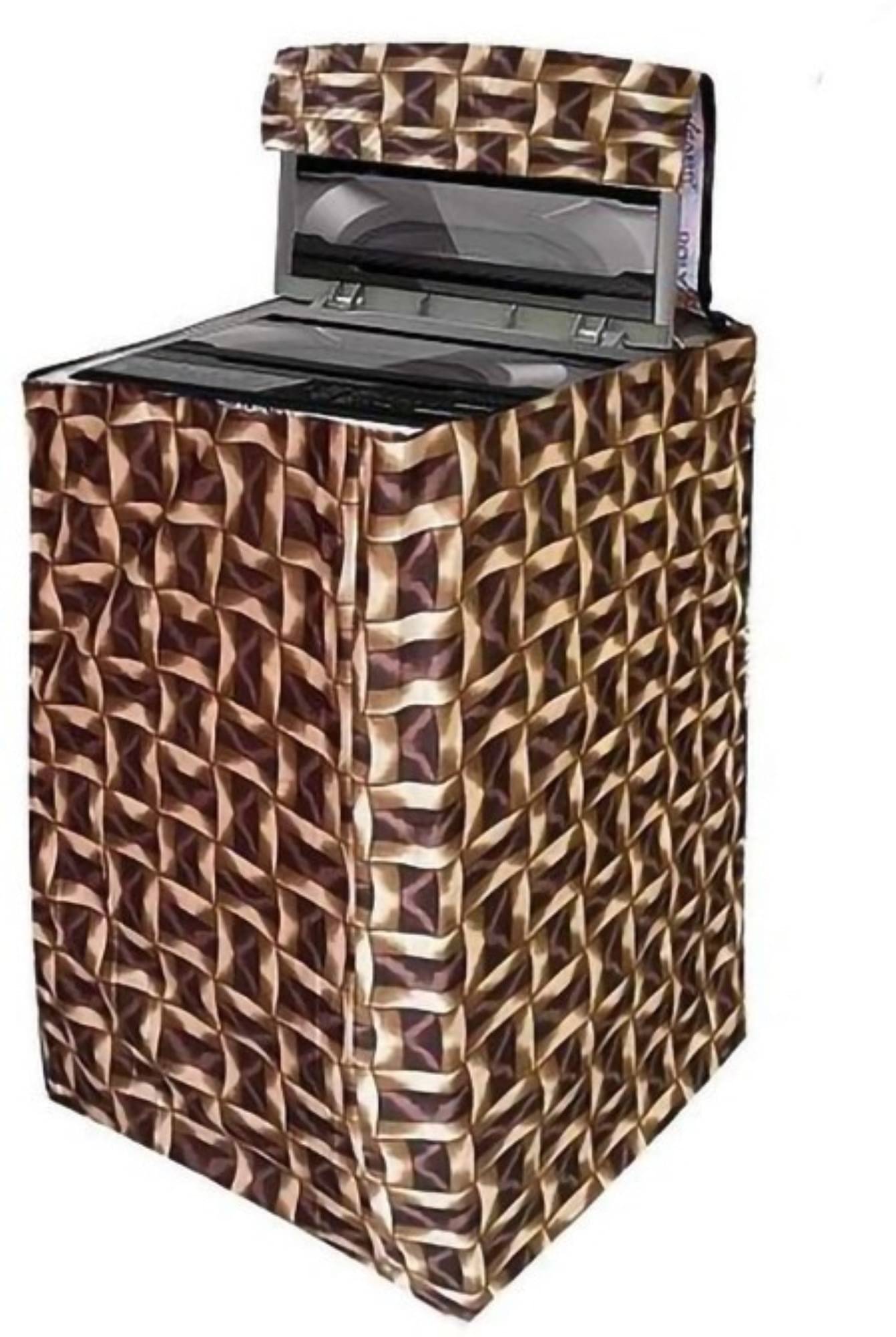 DPA Collection Top Load Washing Machine Cover Compatiable For 8 kg - Brown     			DPA Collection Top Load Washing Machine Cover Compatiable For 8 kg - Brown