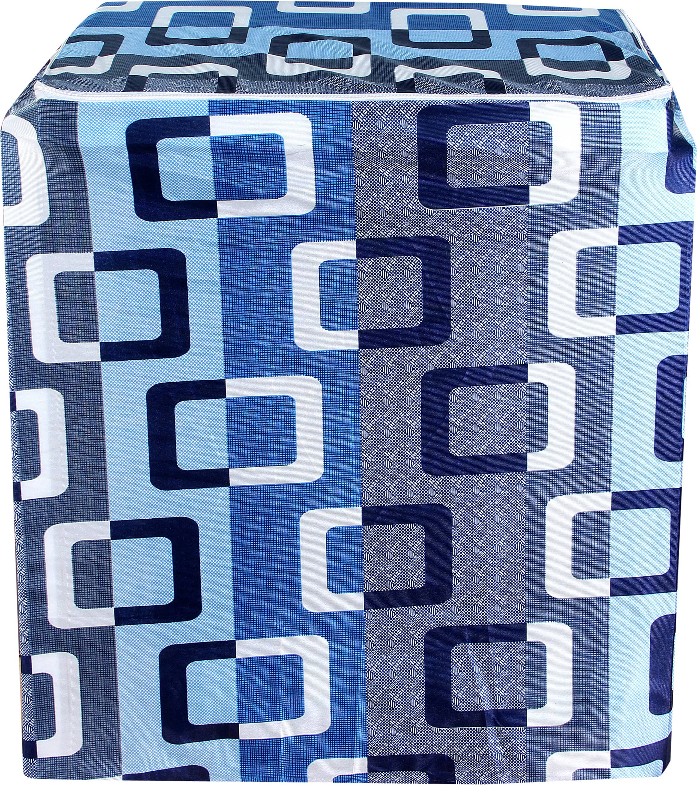     			DPA Collection Top Load Washing Machine Cover Compatiable For 8 kg - Blue
