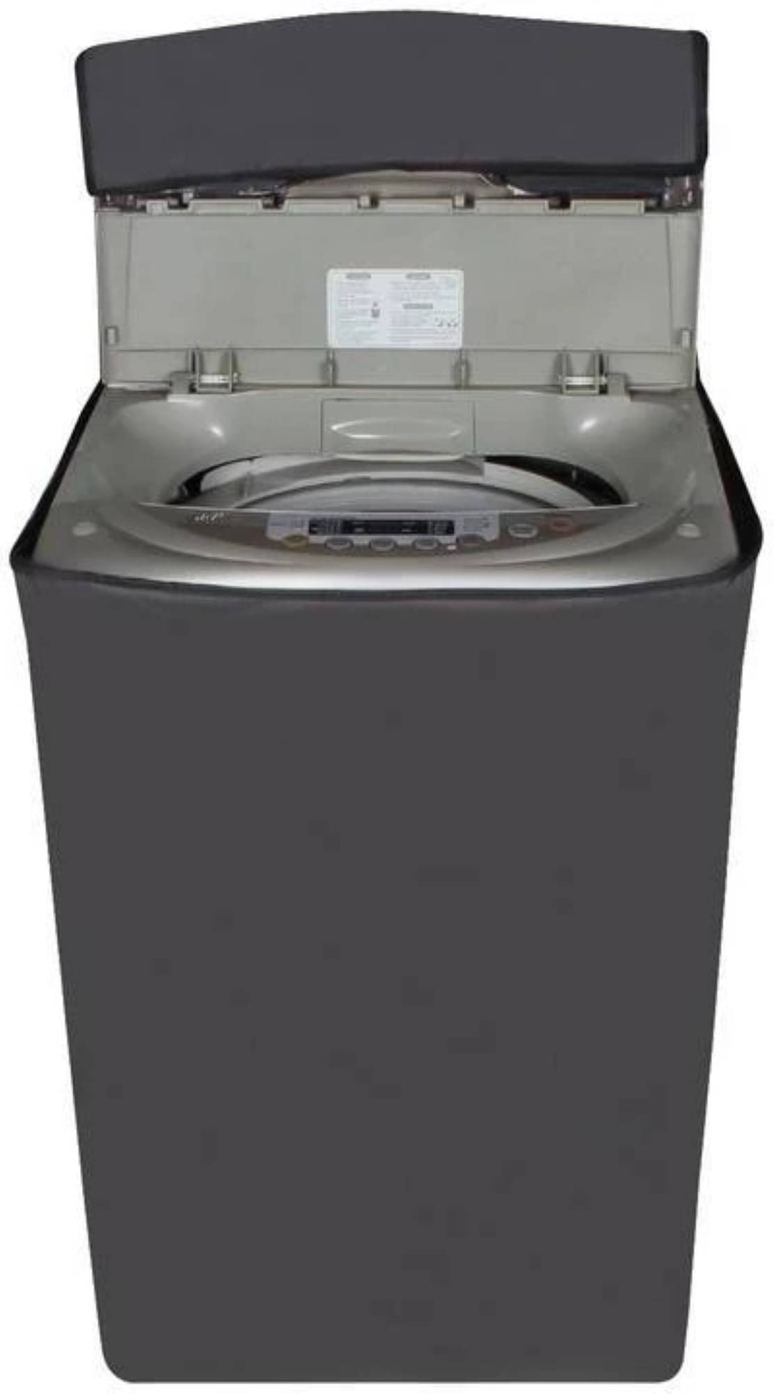     			DPA Collection Top Load Washing Machine Cover Compatiable For 8 kg - Gray