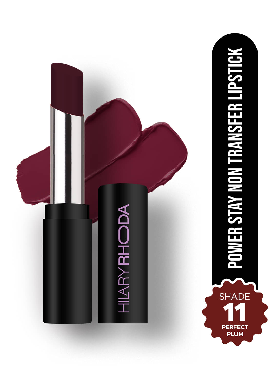     			Hilary Rhoda Brown Matte Long Lasting Creme Lipstick ( Pack of 1 )