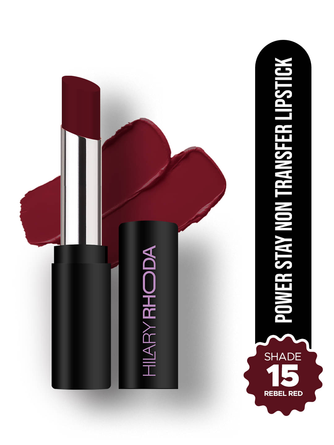     			Hilary Rhoda Red Matte Long Lasting Creme Lipstick ( Pack of 1 )