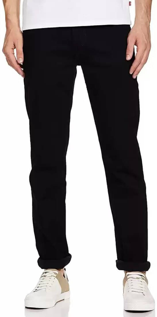 Hopewell Regular Fit Clean Look Men's Jeans - Black ( Pack of 1 ) Hopewell Regular Fit Clean Look Men's Jeans - Black ( Pack of 1 )