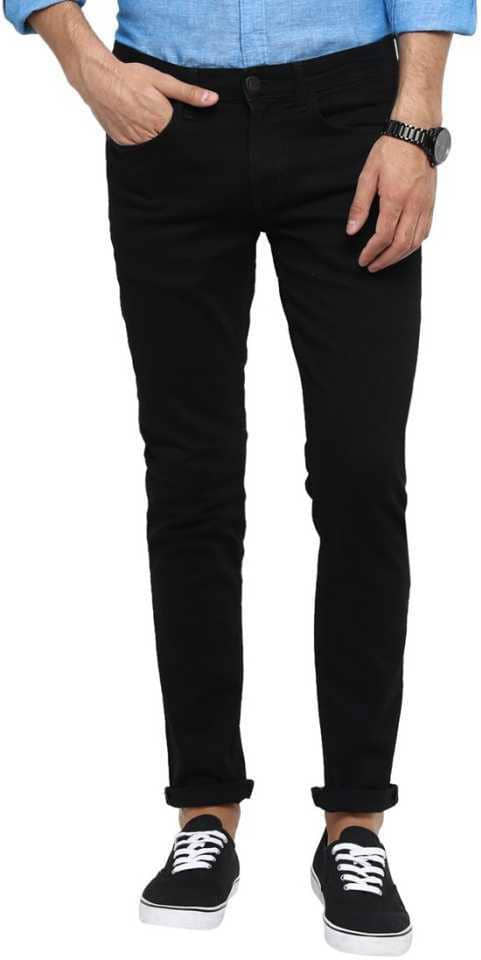 Hopewell Regular Fit Clean Look Men's Jeans - Black ( Pack of 1 ) - Jeans | Buy online on ZillyBuy
