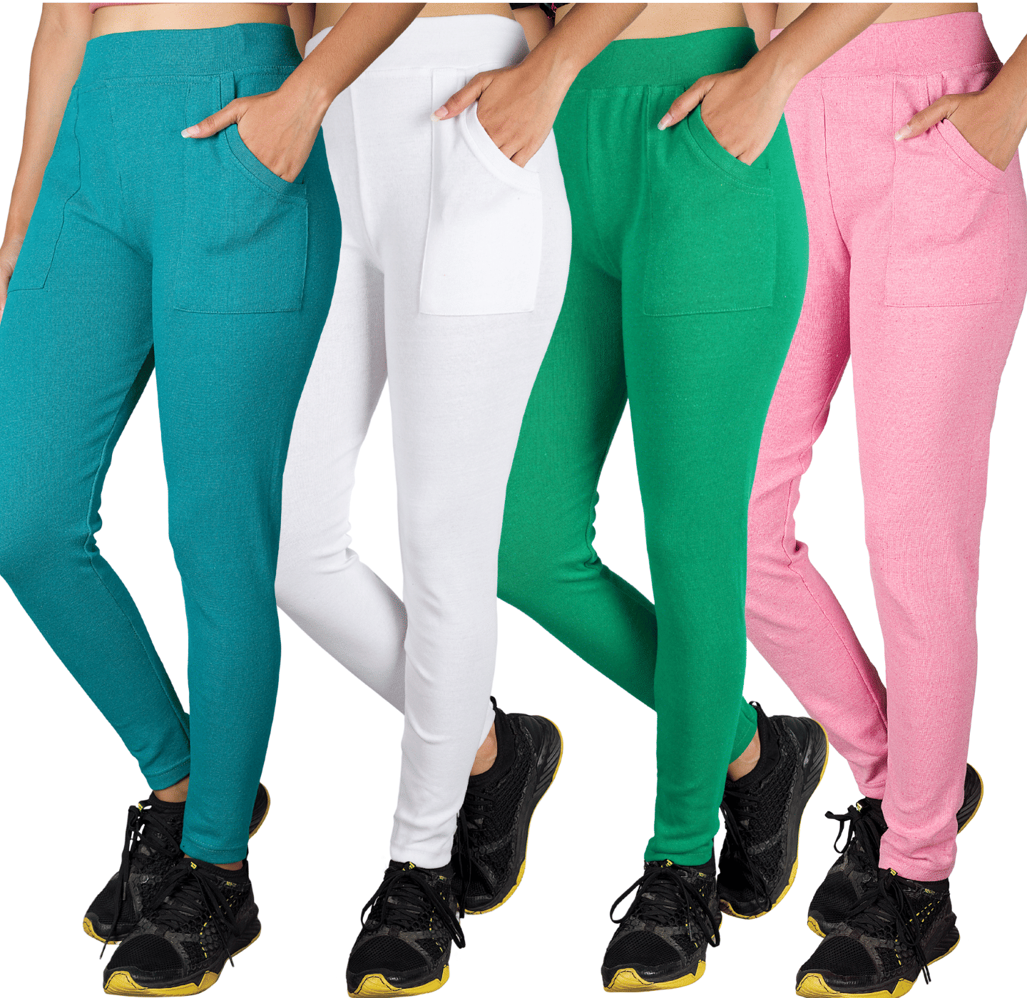     			KARARO JEGGINGS Women Cotton Blend Skinny Fit Jegging