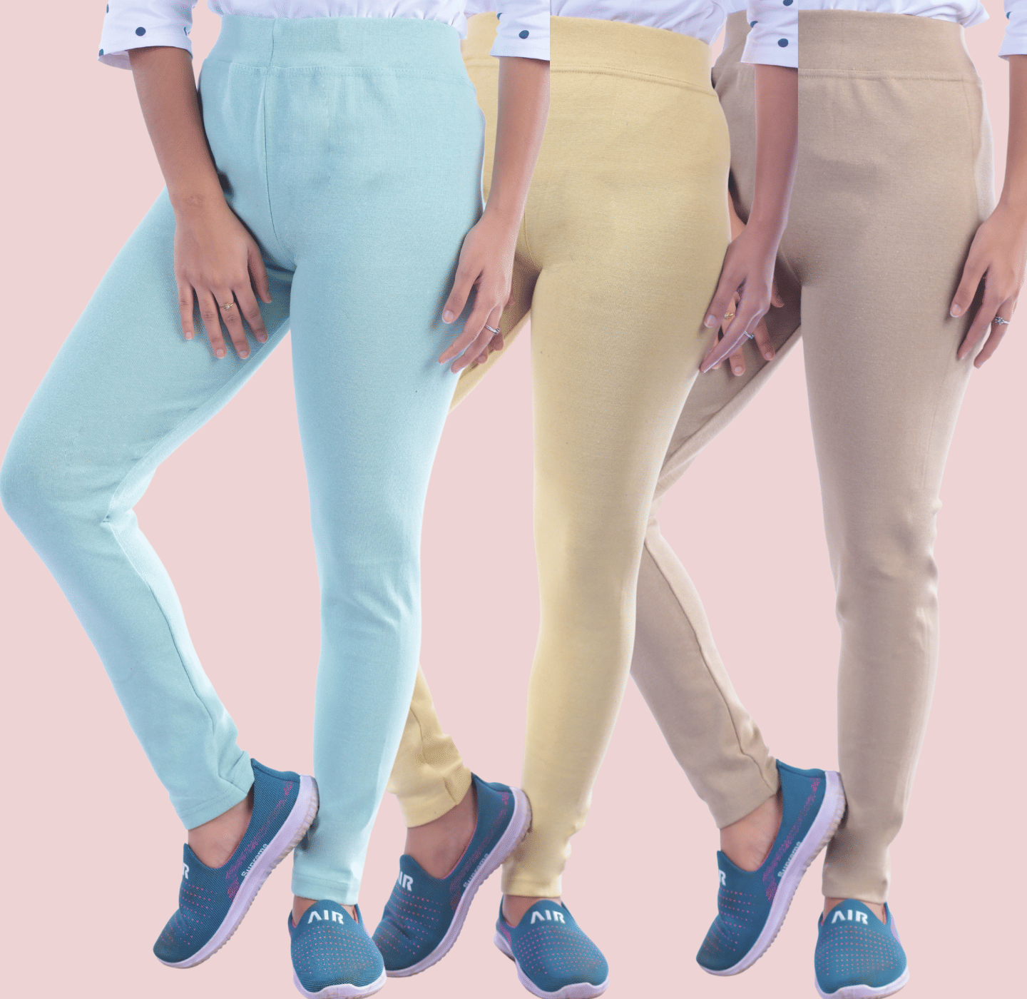     			KARARO JEGGINGS Women Cotton Blend Skinny Fit Jegging