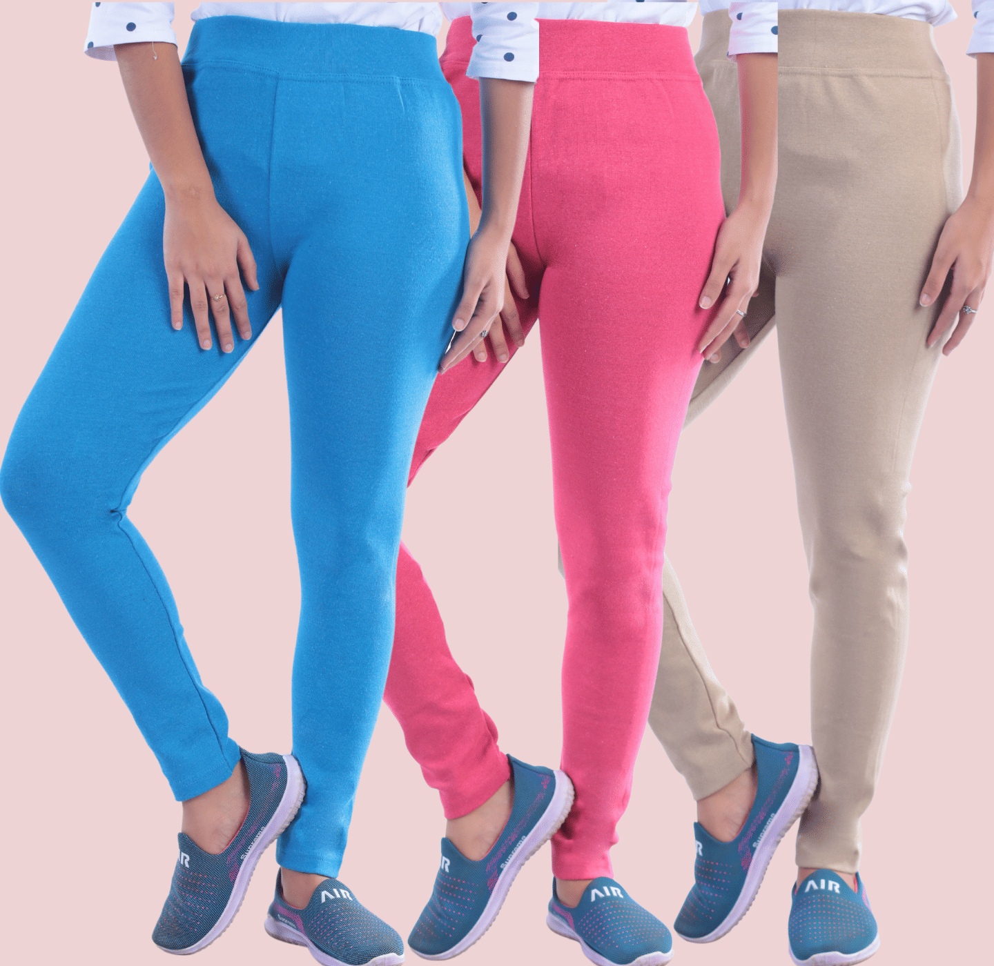     			KARARO JEGGINGS Women Cotton Blend Skinny Fit Jegging