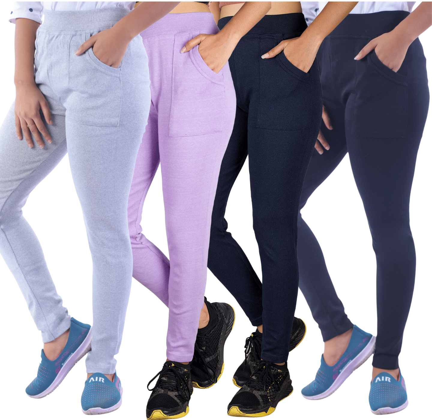    			KARARO JEGGINGS Women Cotton Blend Skinny Fit Jegging