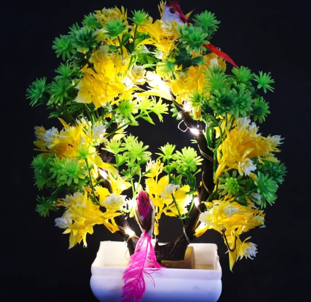 MODO - Yellow Wild Artificial Tree ( Pack of 1 ) MODO - Yellow Wild Artificial Tree ( Pack of 1 )