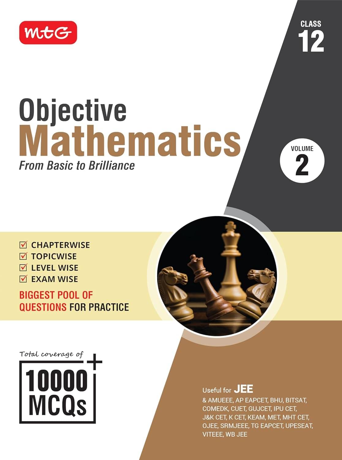 MTG Objective Mathematics Volume-2 For JEE & Other Engineering Entrances | Coverage of 10000+ MCQs Chapter-wise Topic-wise Level-wise Exam-wise | Latest Edition 2025-26 MTG Objective Mathematics Volume-2 For JEE & Other Engineering Entrances | Coverage of 10000+ MCQs Chapter-wise Topic-wise Level-wise Exam-wise | Latest Edition 2025-26