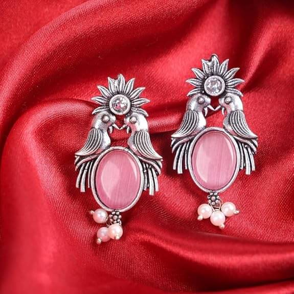     			Opus Gems Pink Drop Earrings ( Pack of 1 )
