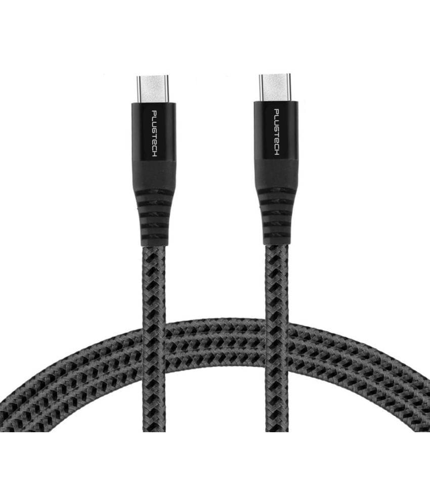     			Plugtech Grey 3A Type C Cable 1 Meter