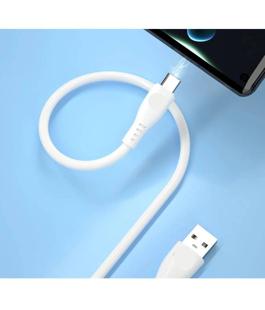 USB to USB-C Charging Cable – Plugtech 2.4A Quick Charge, Data Transfer 480Mbps, Made in India, 1 Meter USB to USB-C Charging Cable – Plugtech 2.4A Quick Charge, Data Transfer 480Mbps, Made in India, 1 Meter