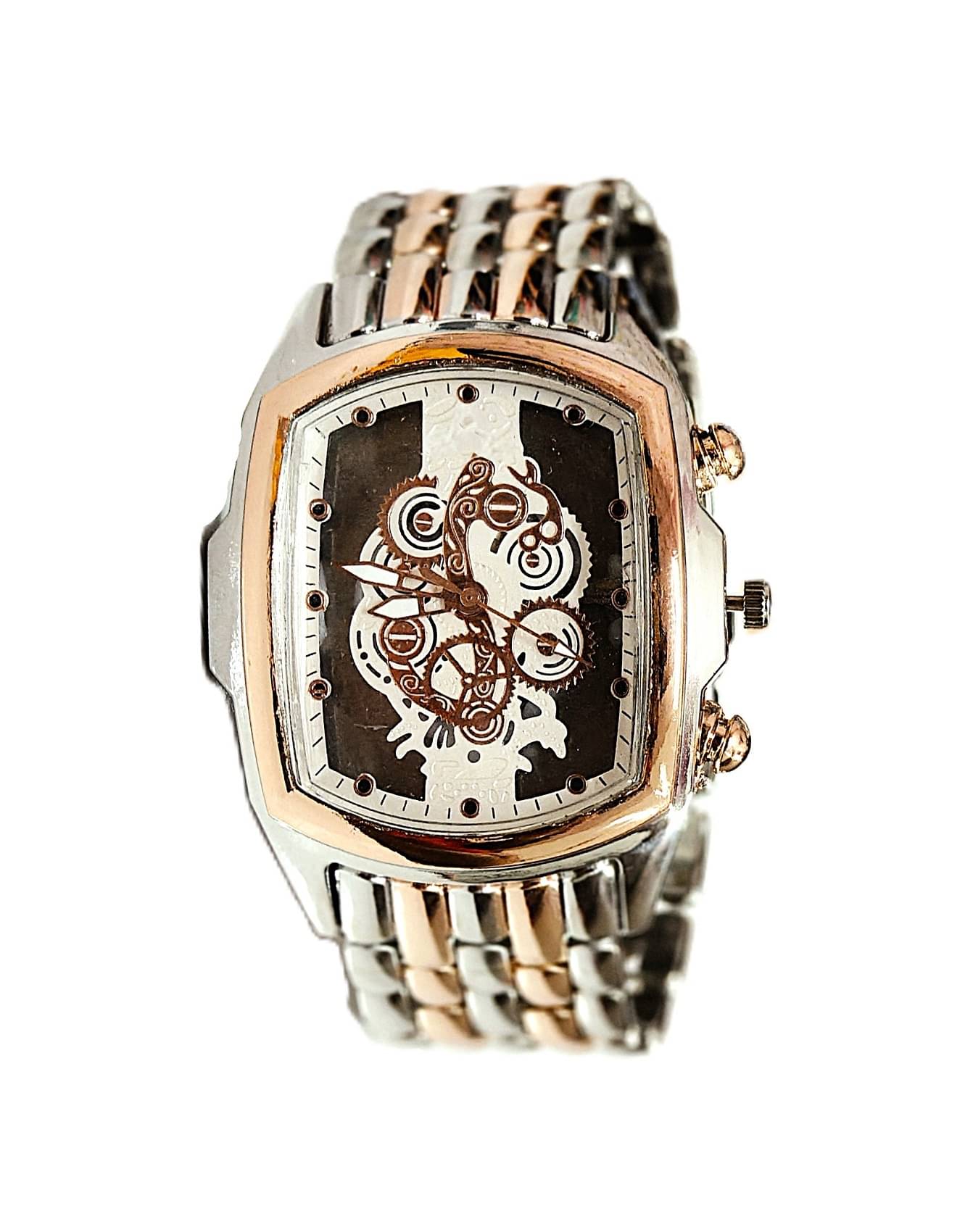 Renaissance Traders Multicolor Metal Analog Men's Watch Renaissance Traders Multicolor Metal Analog Men's Watch