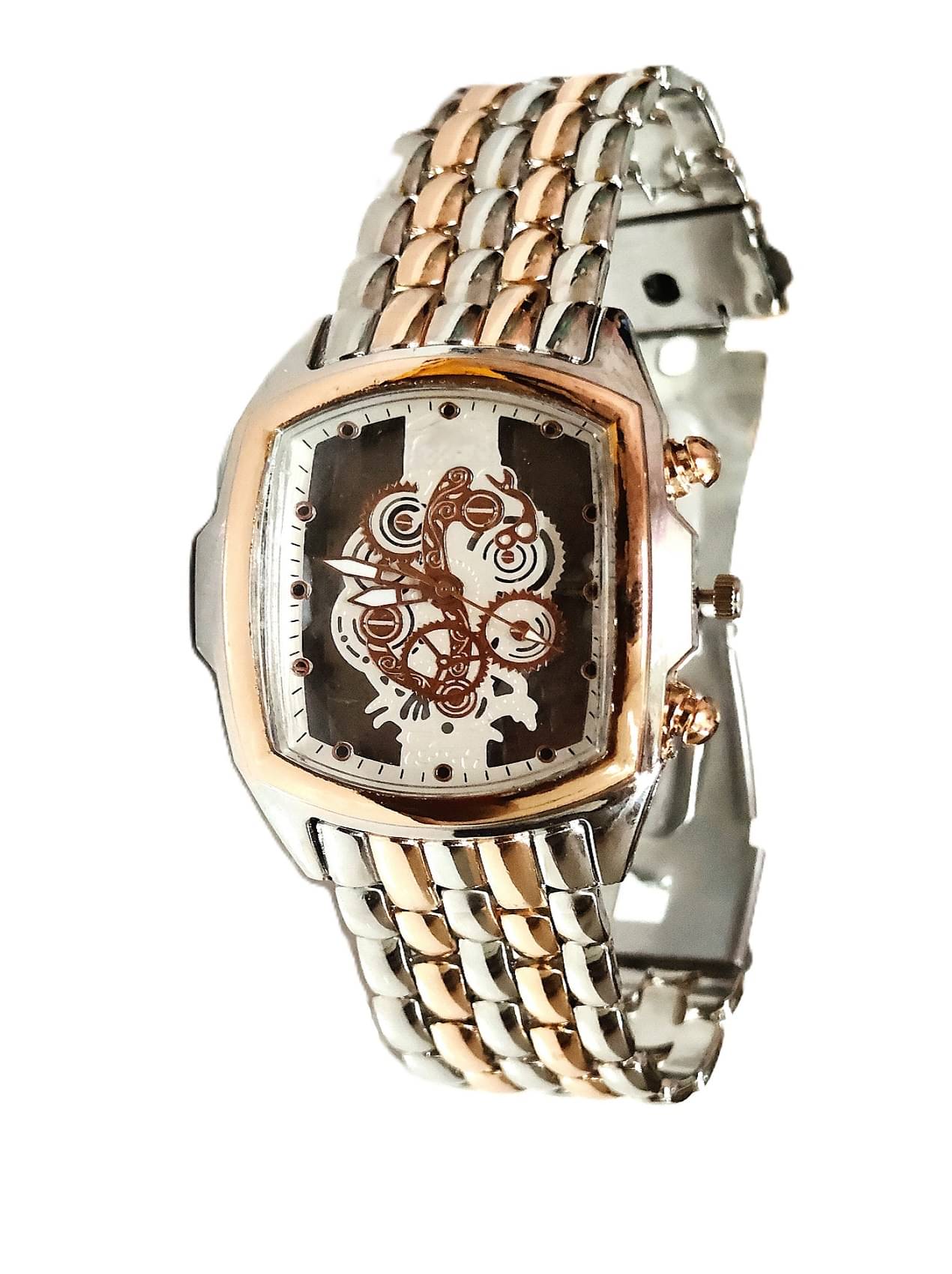     			Renaissance Traders Multicolor Metal Analog Men's Watch