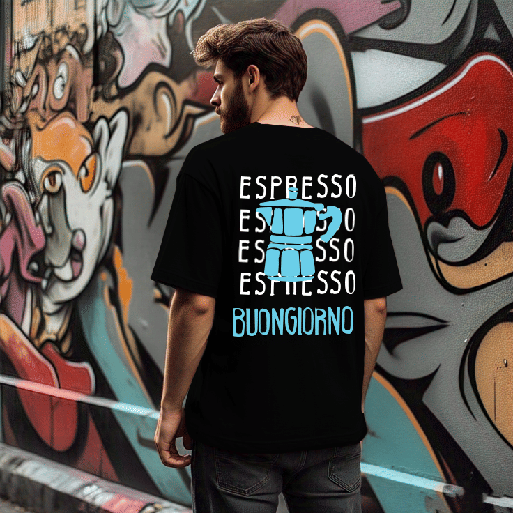 Rigo Men Cotton Oversized Fit Printed T-Shirt ( Black ) Rigo Men Cotton Oversized Fit Printed T-Shirt ( Black )