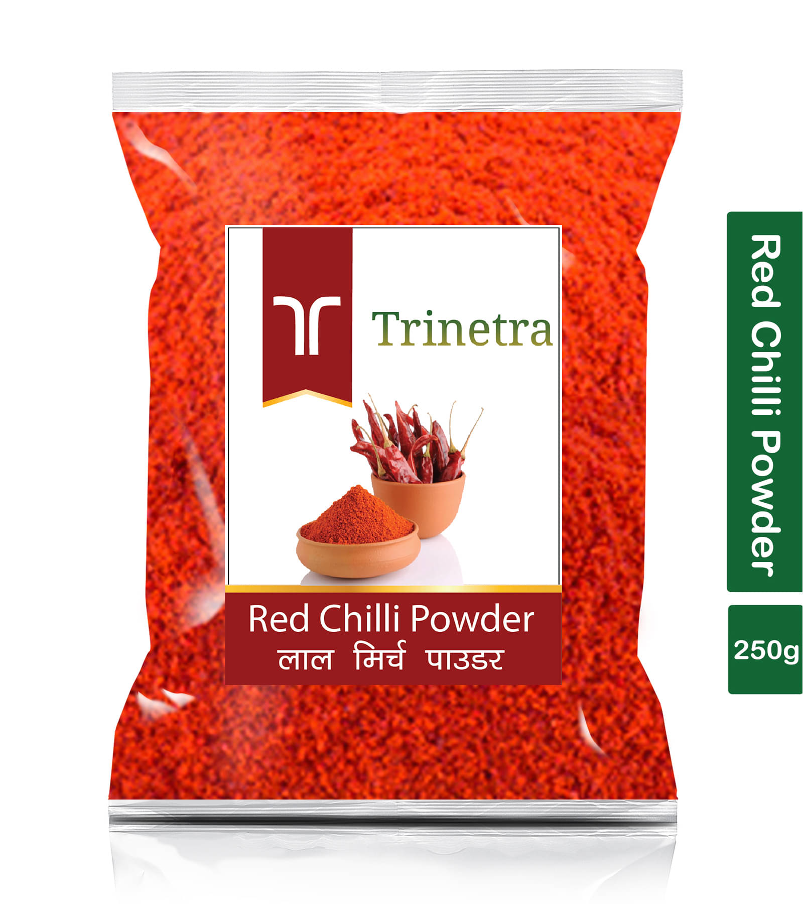 Trinetra 250 gm Laal Mirch (Red Chili) ( Pack of 1 ) Trinetra 250 gm Laal Mirch (Red Chili) ( Pack of 1 )