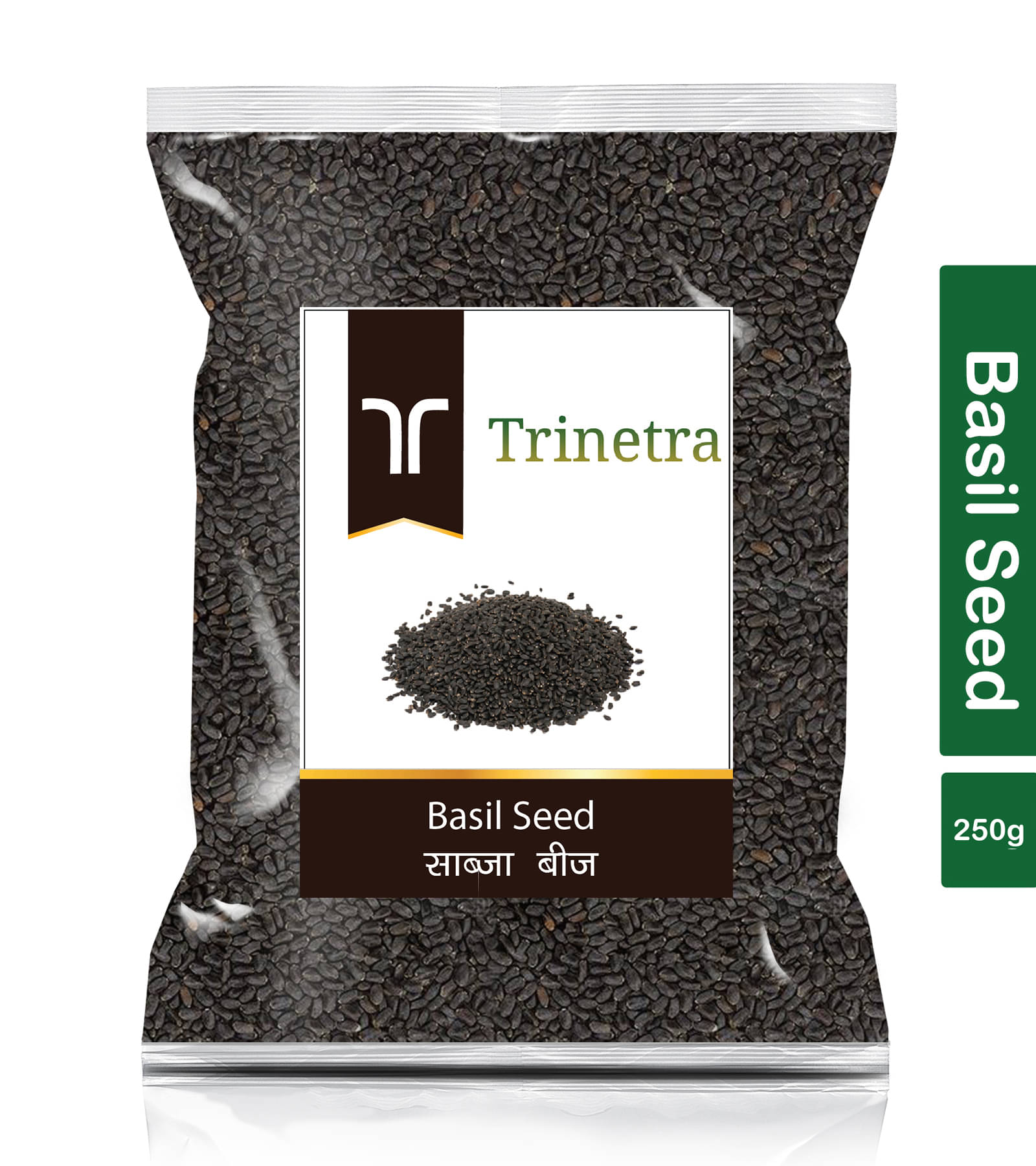     			Trinetra Basil Seeds ( Pack of 1 )