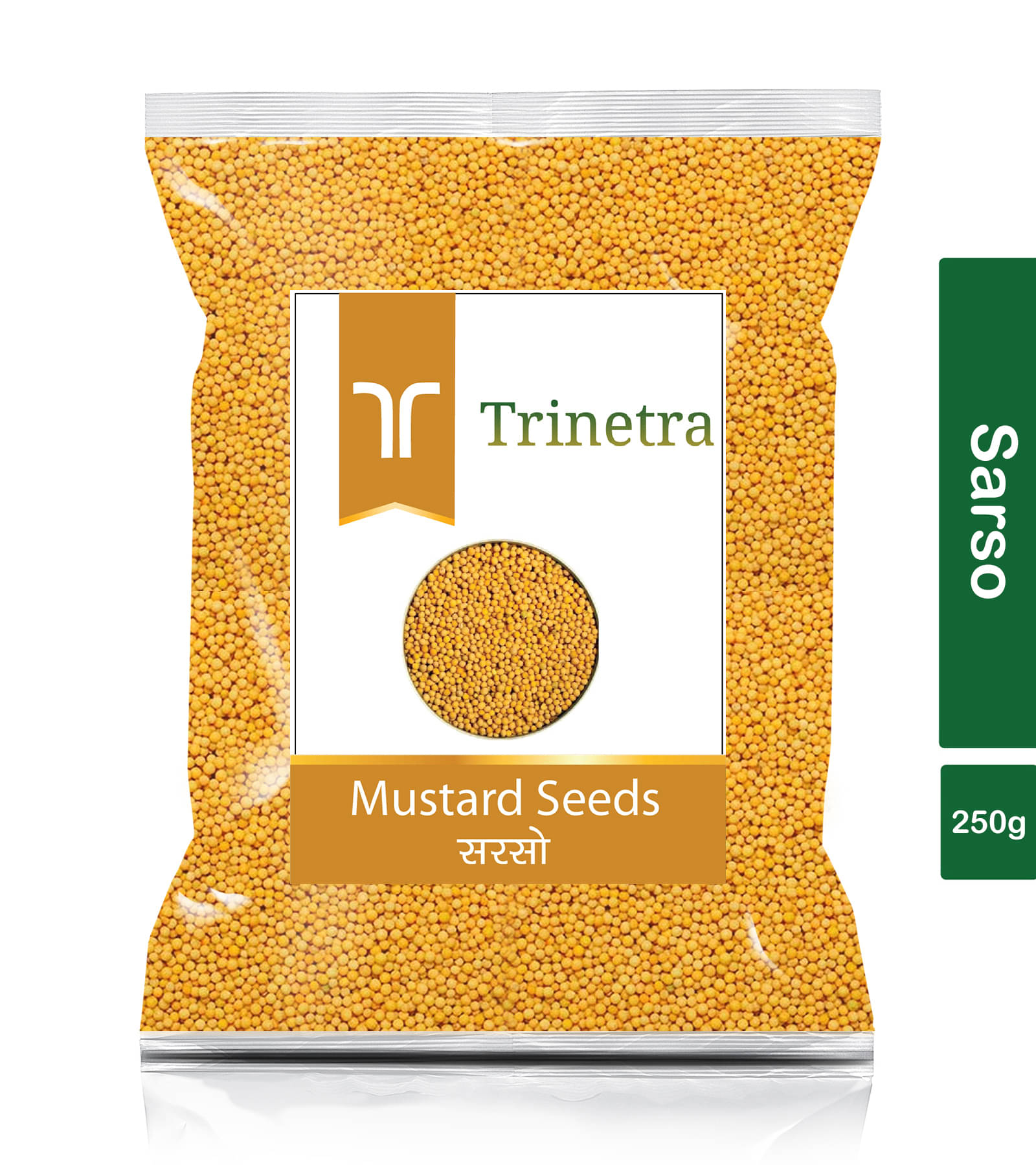     			Trinetra Yellow Mustard Seeds 250 gm