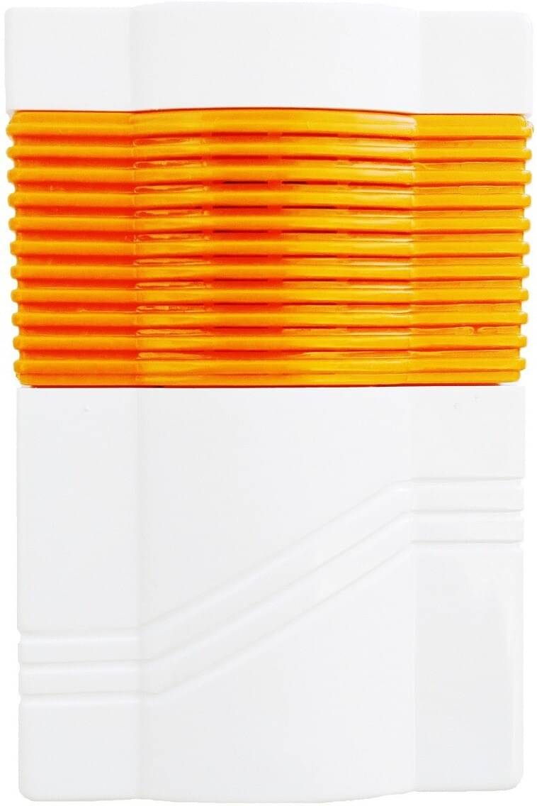     			WiTE The Right Choice - EVA - English Multi Tunes Door Bell with Please Open The Door (17 Tunes) - Glossy Finish - Rectangular Bell Shape - White Color, Plastic - 1 Piece