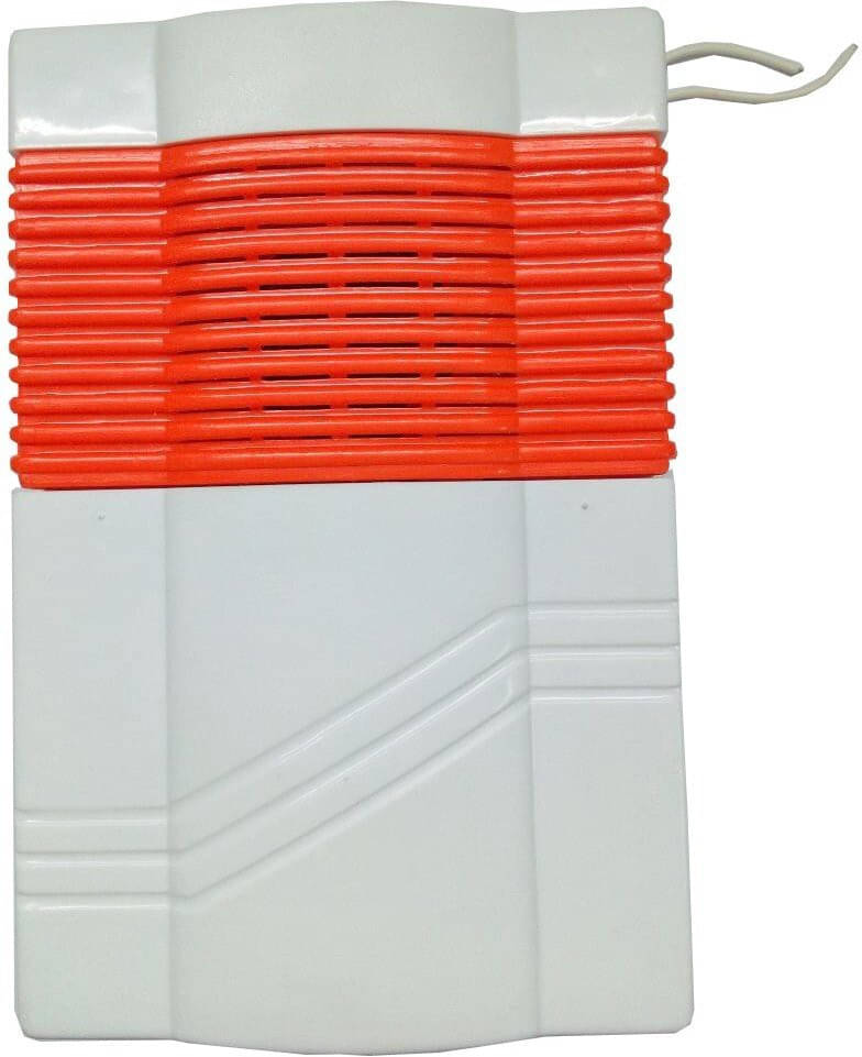 WiTE The Right Choice - EVA - Church Tune - Glossy Finish - Rectangular Bell Shape - White Color, Plastic - 1 Piece Wired Door Bell     			WiTE The Right Choice - EVA - Church Tune - Glossy Finish - Rectangular Bell Shape - White Color, Plastic - 1 Piece Wired Door Bell