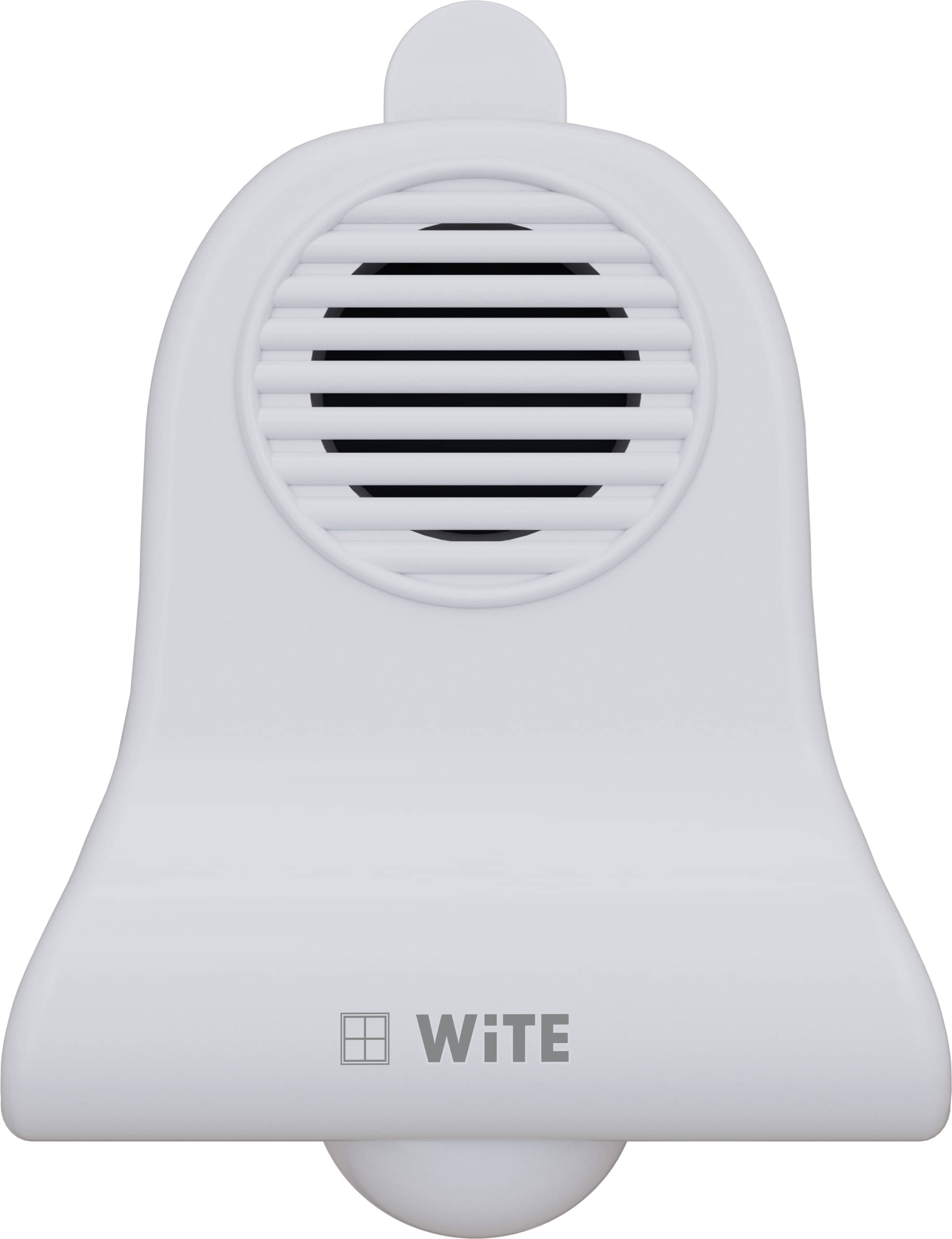 WiTE The Right Choice - Real - RADHE RADHE (Sri Krishna) Mantra Electronic Door Bell (6 Tunes) - Glossy Finish - Special Temple Bell Shape - White Color, Plastic - 1 Piece     			WiTE The Right Choice - Real - RADHE RADHE (Sri Krishna) Mantra Electronic Door Bell (6 Tunes) - Glossy Finish - Special Temple Bell Shape - White Color, Plastic - 1 Piece