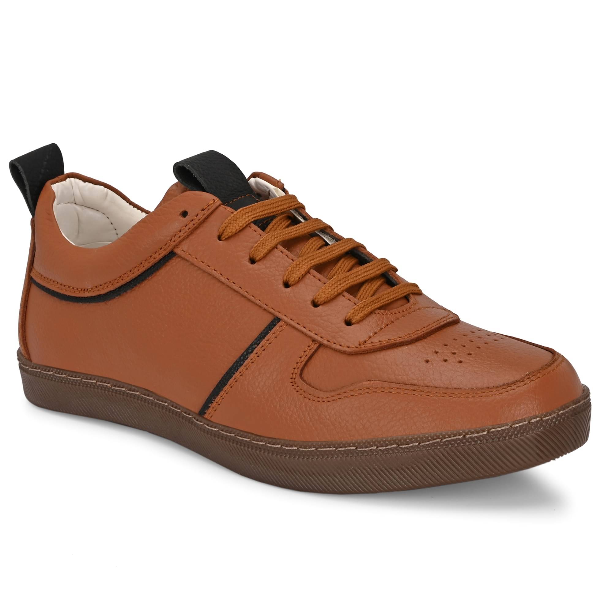     			Xplain Leather Sneaker for men Tan Men's Lifestyle Shoes