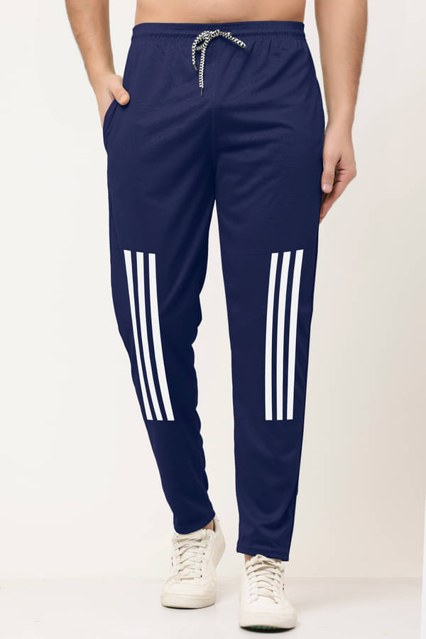     			rexan Blue Polyester Men's Trackpants ( Pack of 1 )