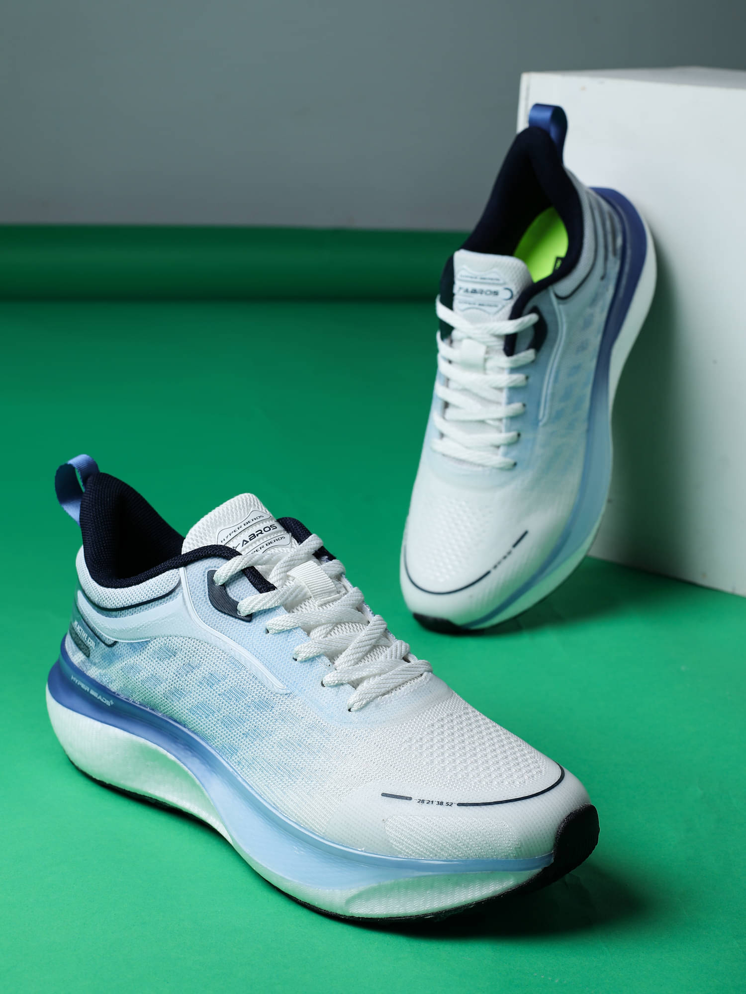     			Abros HOOK Off White Men's Sports Running Shoes