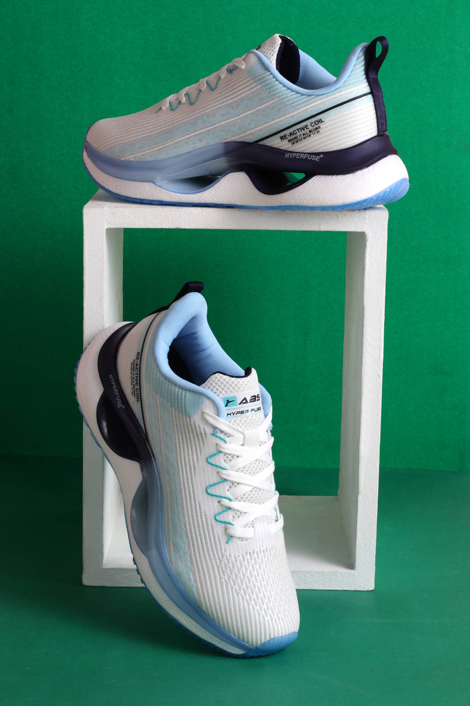     			Abros LUKE Light Blue Men's Sports Running Shoes