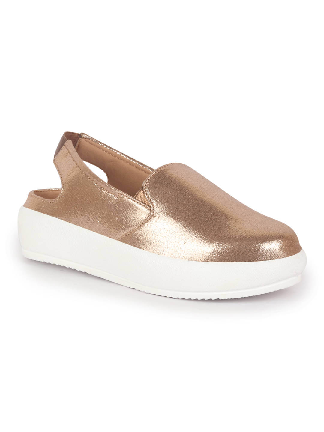     			Fausto Gold Women's Slip On